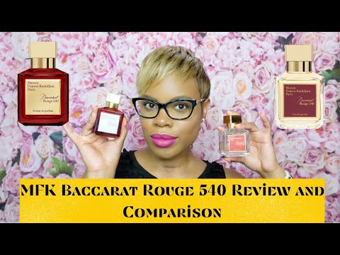MFK Baccarat Rouge 540 EDP vs Extrait Review and Comparison