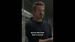 Did you know that in "AVENGERS END GAME"...