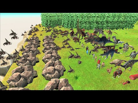 New unit Swarm bug vs. All existing units! | Animal Revolt Battle Simulator