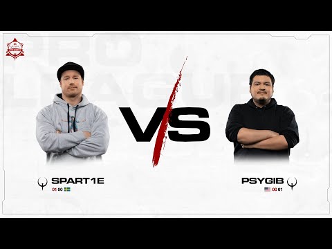 Spart1e vs psygib - Quake Pro League - Week 2