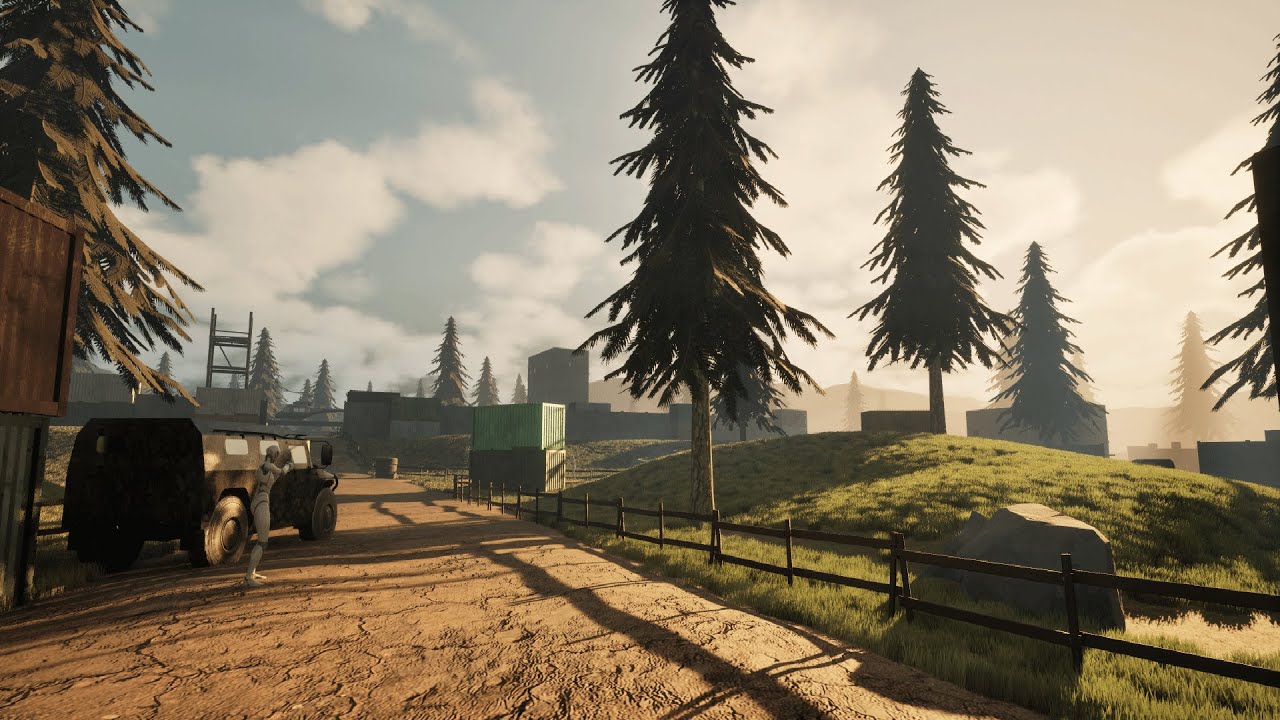 Military Battlefield Environment - Unreal Engine 3D Model