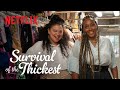 Michelle Buteau Costume Designer Keia Bounds On Survival Of The Thickest S Wardrobe Netflix