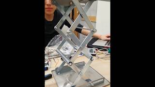 Driving Scissor Lift with Stepper Motor