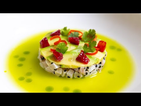 Michelin Techniques for Hamachi Tartare