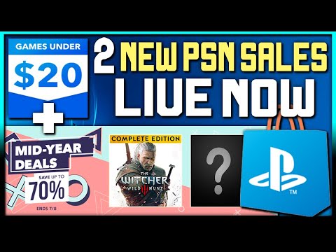 2 NEW PSN SALES LIVE RIGHT NOW - TONS OF PS4 GAME DEALS!