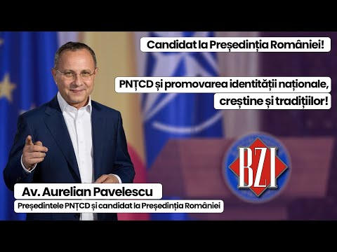 Aurelian Pavelescu, candidat la Președinția României, într-o nouă și specială emisiune BZI LIVE
