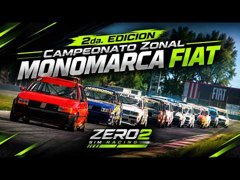 FECHA 4 MARCOS JUAREZ CAMPEONATO ZONAL MONOMARCA FIAT LIGA SIM RACER ZERO2