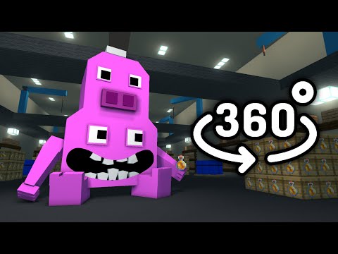 Chef Pigster | Minecraft 360° VR Animation - Garten of banban 3