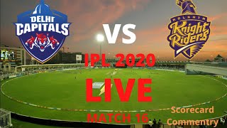 LIVE Cricket Scorecard - DC vs KKR | IPL 2020 - 16th Match | Delhi Capitals vs Kolkata Knight Riders