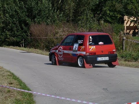 XVIII Rajd Mielecki 2018 G.Tatar/T.Wilk - Fiat CC - OS Grochowe