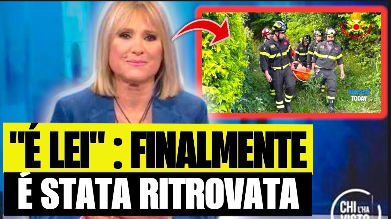 😢🙏 ORE DI PAURA PER GIULIANA: L'81ENNE SCOMPARSA RITROVATA VIVA, UN INTERO PAESE TIRA UN SOSPIRO DI SOLLIEVO