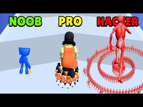 🤢 NOOB vs 😎 PRO vs 😈 HACKER - Monsters Run: Arena | Download App Store APK