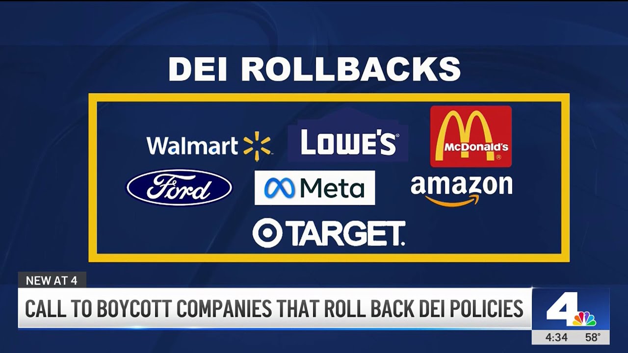 Labor advocate calls for boycott on six companies cutting DEI policies