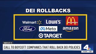 Labor advocate calls for boycott on six companies cutting DEI policies