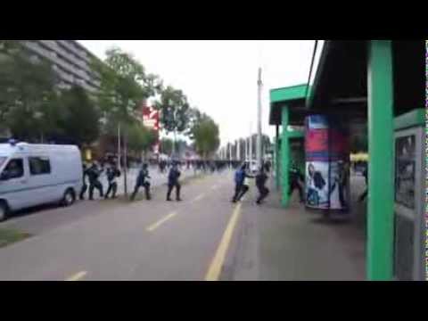 FC Basel vs. Schalke 04 0:1 Hooligans