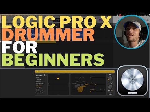 Logic Pro X 10.7.3 Drummer Tutorial For Beginners