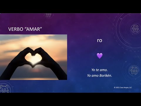 Let's Talk Taíno en español 11 - Yo amo... Tú amas... 💜