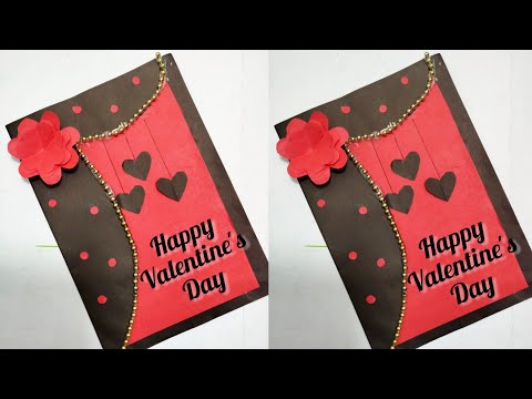 Happy Valentine’s Day Card Making 💖 | Easy & Beautiful Handmade Card 2026
