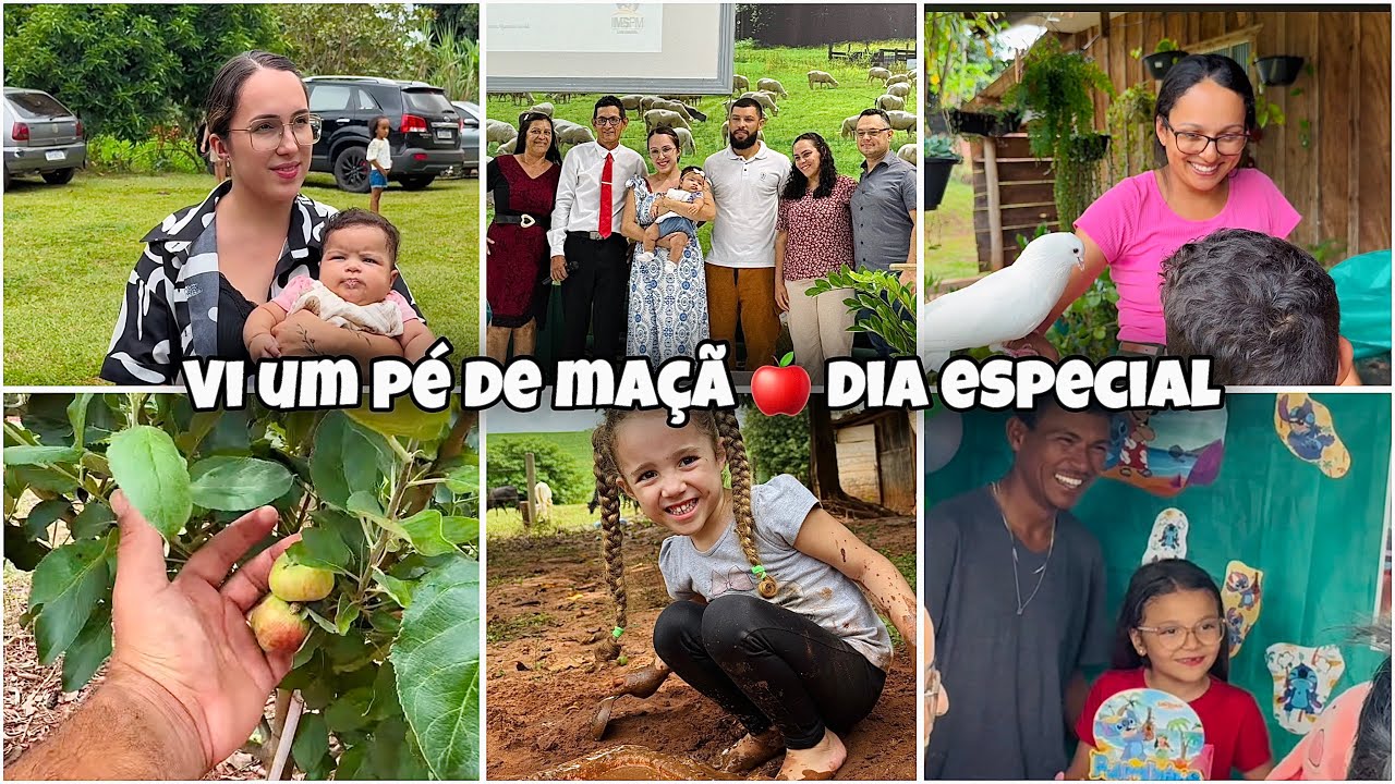 QUERO VOLTAR MORAR NO SÍTIO / ANIVERSÁRIO DA PRIMA + APRESENTAMOS A MAVIE NA IGREJA / NOSSO DOMINGO