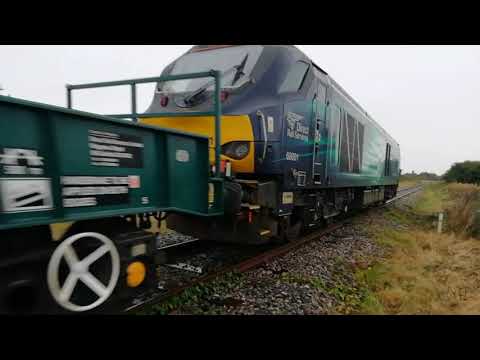 68033 &  68001  HEYSHAM FLASKS  THURSDAY 7 TH OCTOBER 2021