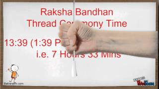 When is Raksha Bandhan 2014? Know the Rakhi Date 2014