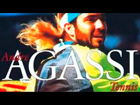 Andre Agassi Tennis Megadrive