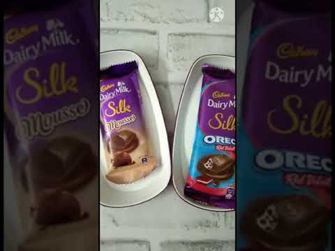 Cadbury Dairy milk💜//Silk mousse&Silk Oreo redvelvet💜💜