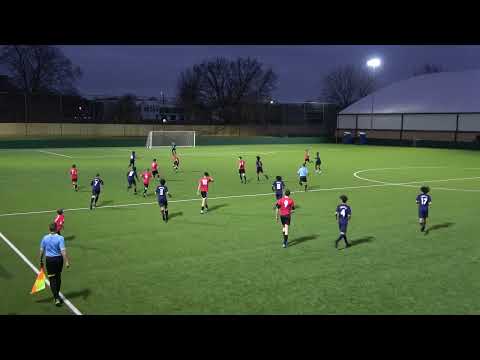 2022/23 London U14 Saturday Cup Final - Impact Football Academy v Pro Sports Academy U14 (1st Half)