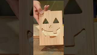Jack-O-Lantern | Easy To Build with Template #woodworkingideas #diy