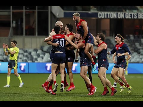 Last Two Minutes | Geelong v Melbourne | Round 23, 2021 | AFL