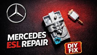ESL REPAIR #MERCEDES W204 W207 W212 - FIX - MUST WATCH TO SAVE HUNDREDS - OPEN AND CLOSED POSITION
