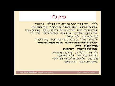 תהילים פרק כז, Psalm 27 נוסח ספרדי ירושלמי