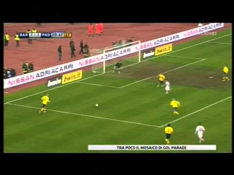 Bari 3-1 Padova 31-1-2012 Highlights & Goals HD