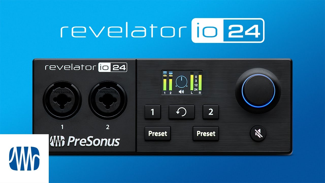 Presonus Revelator io24 interface audio USB-C avec DSP inté