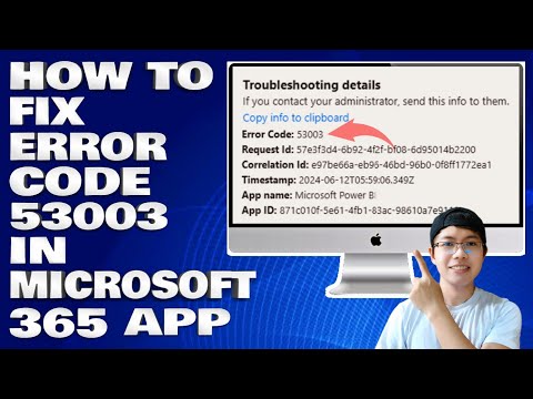 Error Code 53003