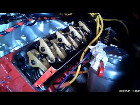 351c engine fail. Sticky exhaust valve or lifter make this noise.