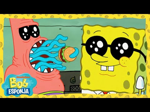 ¡Bob Esponja contra los monstruos! | Bob Esponja en Español