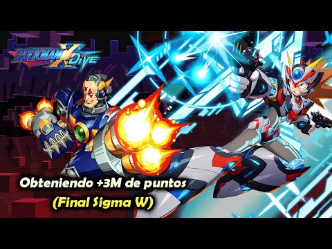Megaman X Dive | Guid Boss Final Sigma W (Dive Armor Axl 5*)