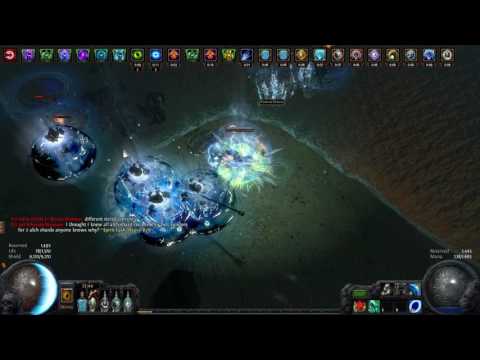 [Path of Exile] Freezing Pulse showcase strand