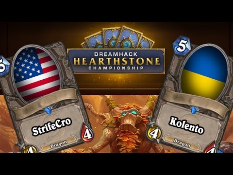 StrifeCro vs Kolento - Demi finale - DreamHack Winter Hearthstone World Championship 2014 - FR