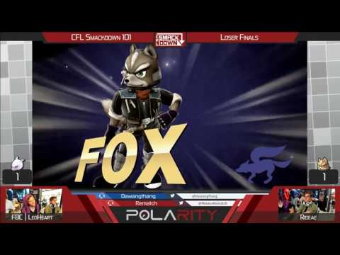 CFL Smackdown 101 WiiU - FBC LeoHeart (Mewtwo) vs SHOQ Rideae (Fox) - Losers Finals