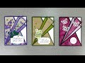 Easy Fan Card A2 Size Mystery Stamping Revealed 4 23 25