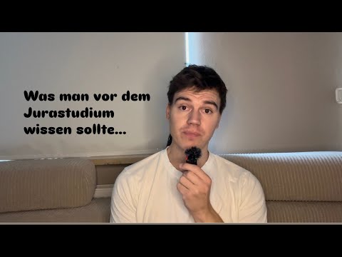 Was man vor dem Jurastudium wissen sollte…