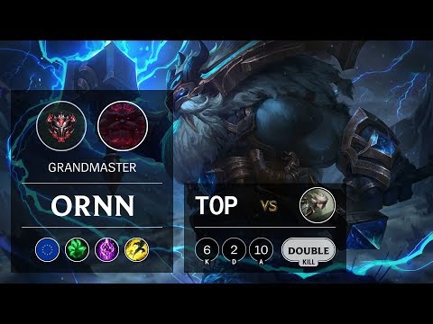Ornn Top vs Camille - EUW Grandmaster Patch 10.1