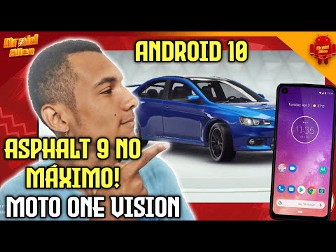 MOTO ONE VISION (ANDROID 10) ASPHALT 9 NO MÁXIMO (TRAVA?) Confira