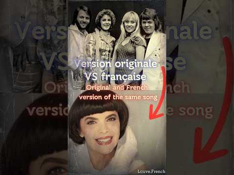 #3 Version originale vs française 🇫🇷🎶 Original version of the song versus French 🎶 #Frenchsong #fle