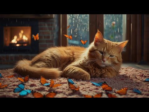Deep Relaxation Music for Cats😽 + Soothing Piano Music to Calm Cats, Stress Relief Music For #cat