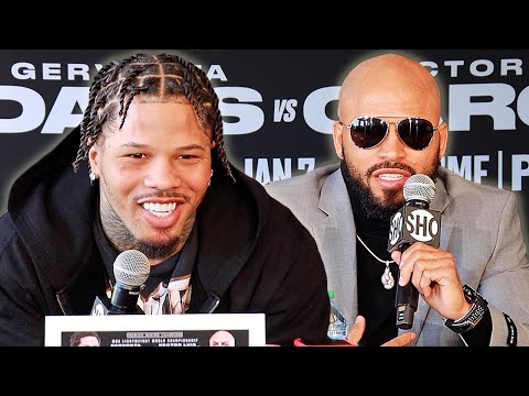 GERVONTA DAVIS VS HECTOR LUIS GARCIA • FULL KICK OFF PRESS CONFERENCE AND FACE OFF VIDEO