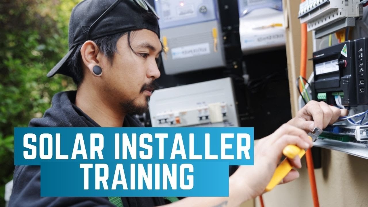 Solar Installation - On Site Apprentice Training