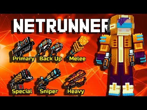 Netrunner Set - Pixel Gun 3D